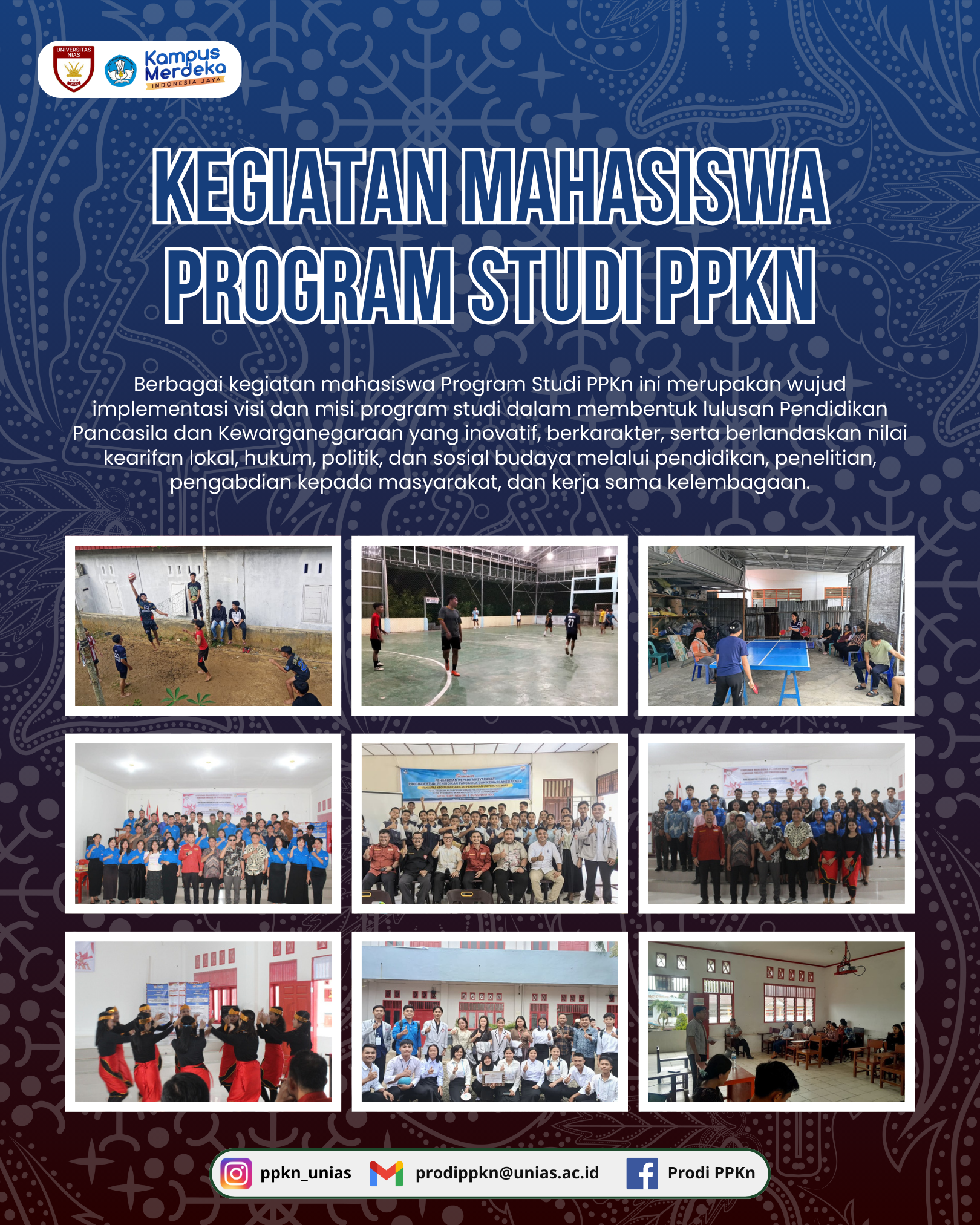 Kegiatan Mahasiswa Program Studi PPKn